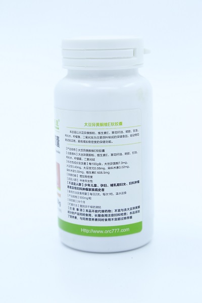 大豆異黃酮維E軟膠囊